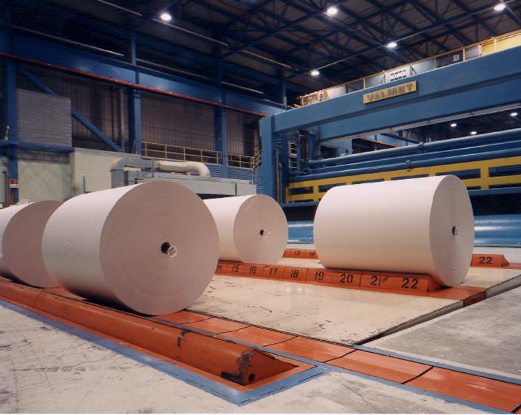 paper - roll handling - conveying system - deck stops (2)